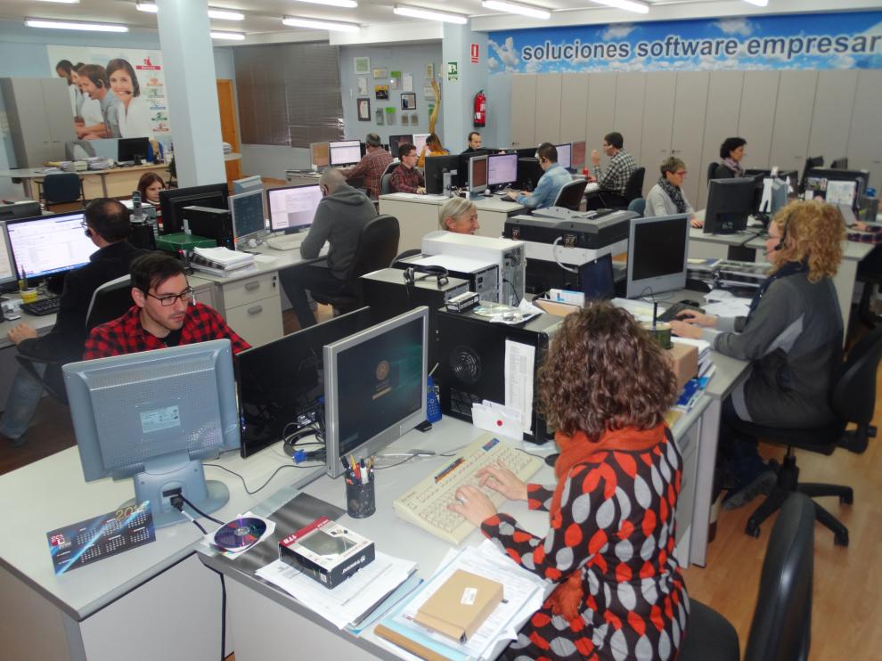 Oficinas centrales de Programación Integral en Binéfar.