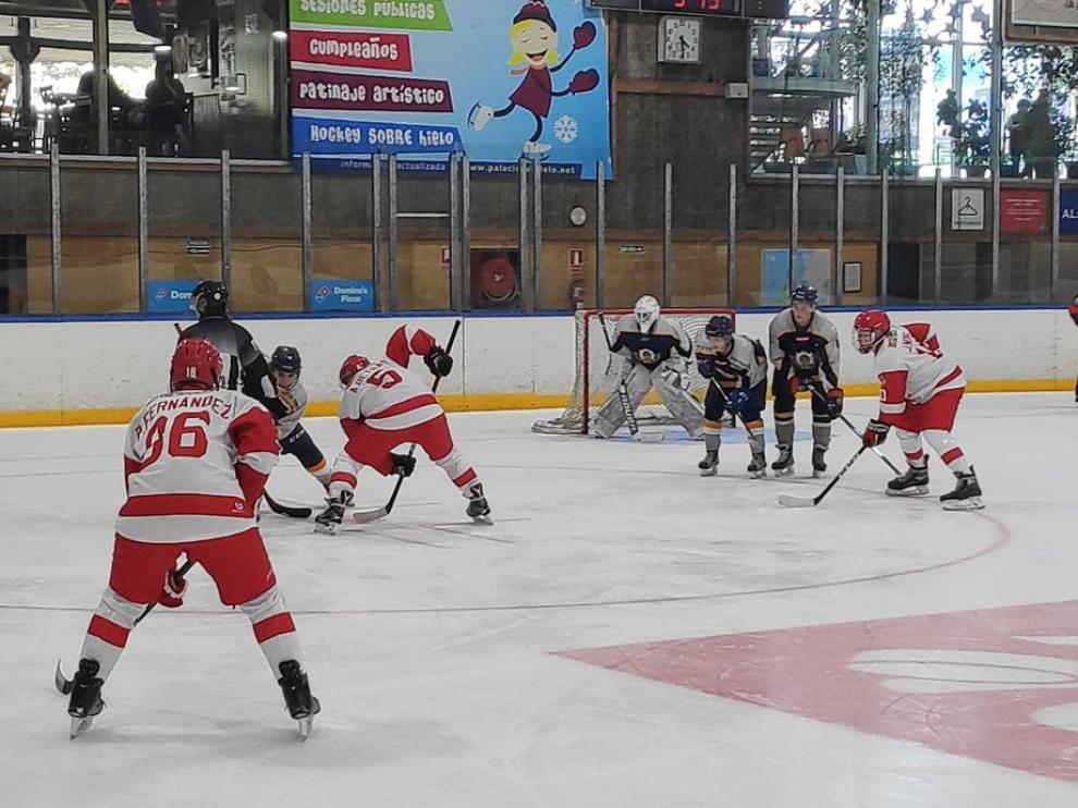 El Nordic Vikings gana en la prórroga al Club Hielo Jaca