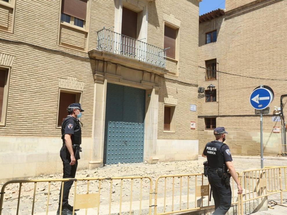 El corte de tráfico comenzó este miércoles en la zona afectada.