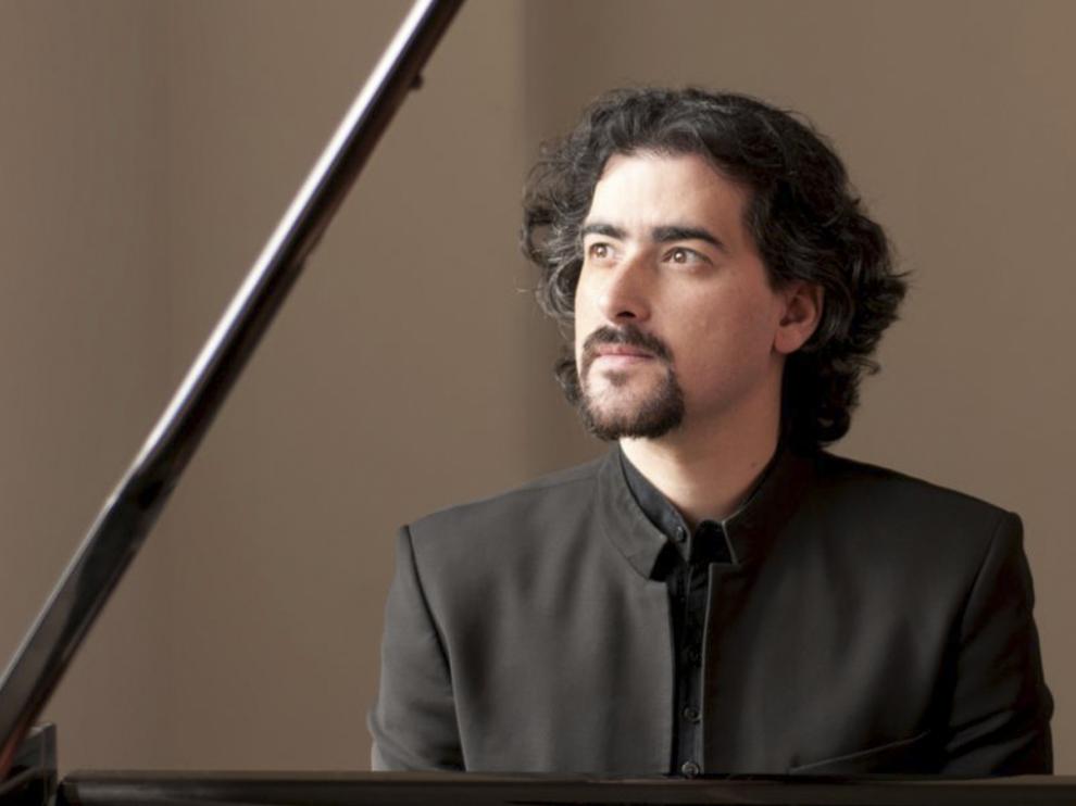 El pianista Juan Fernando Moreno Gistain.