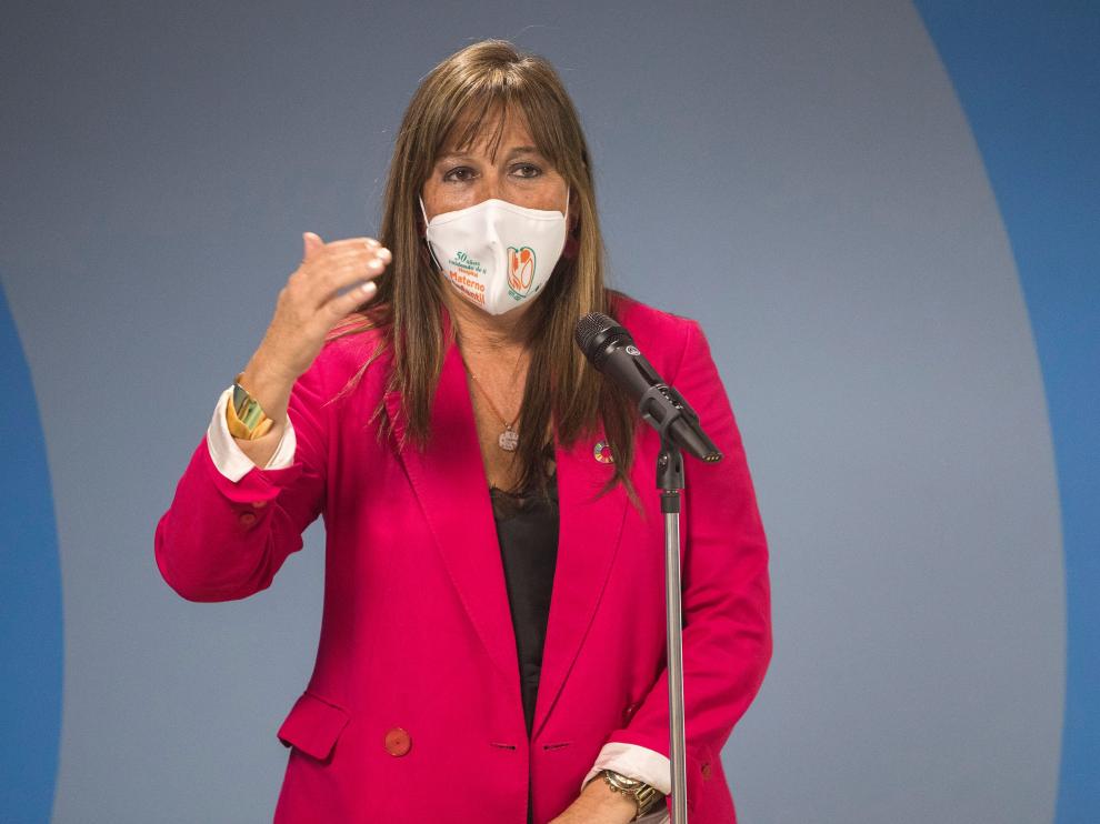 La consejera de Sanidad, Sira Repollés.