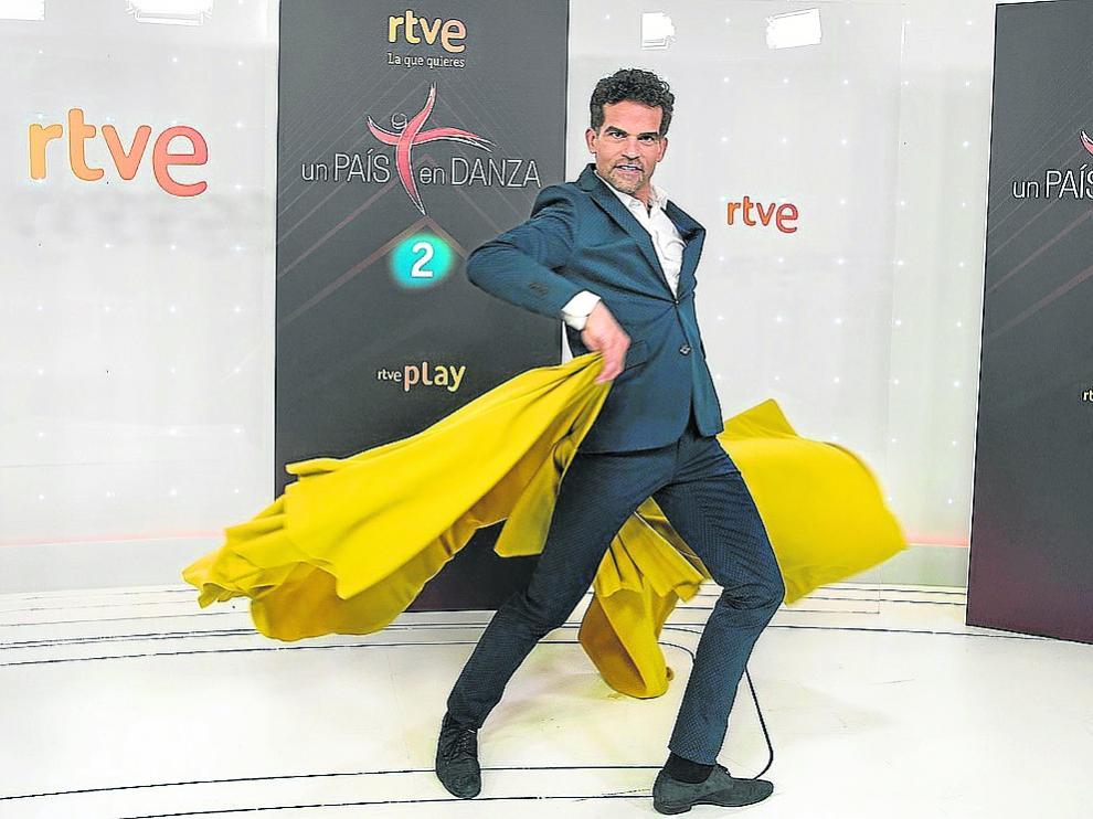 El bailarín y coreógrafo Antonio Najarro, en la presentación del nuevo programa de La 2.