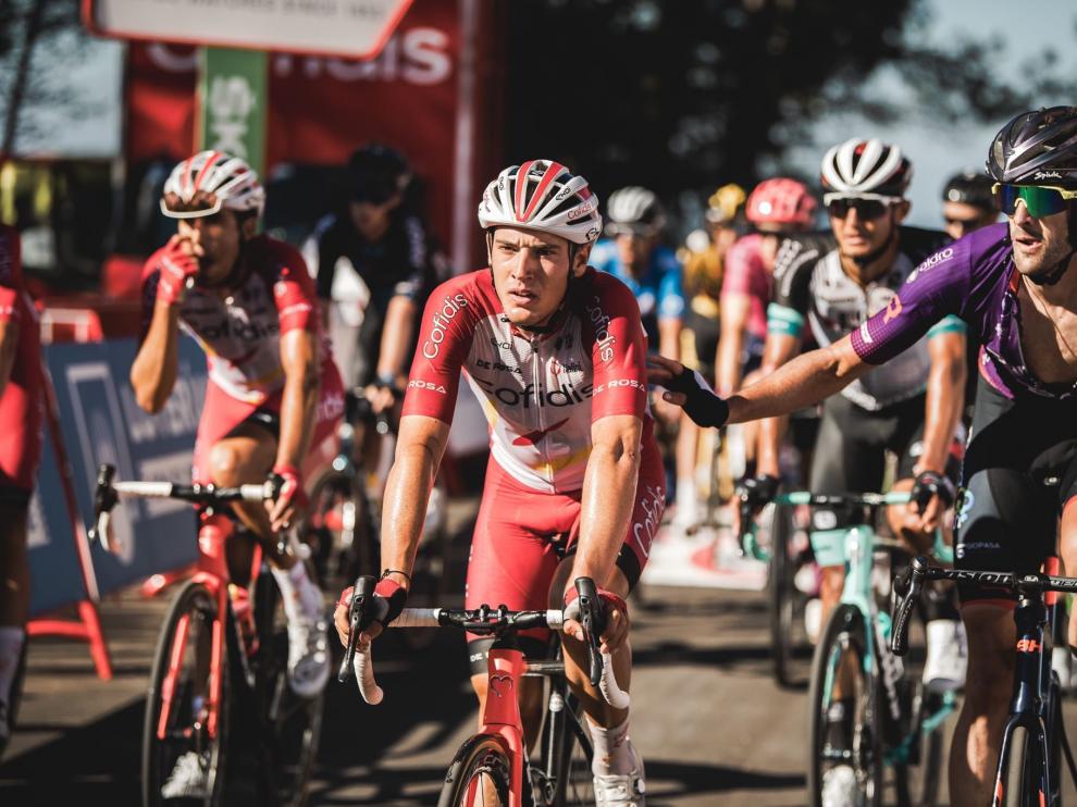 Barceló, durante la última Vuelta a España