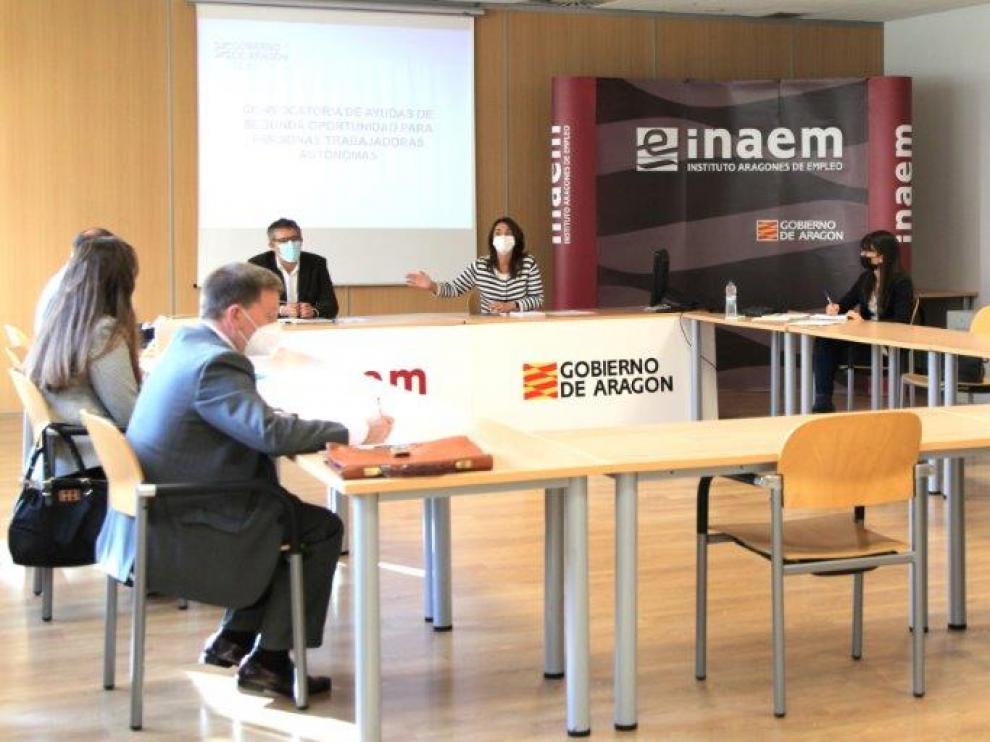 Última reunión del Consejo Aragonés del Trabajo Autónomo.