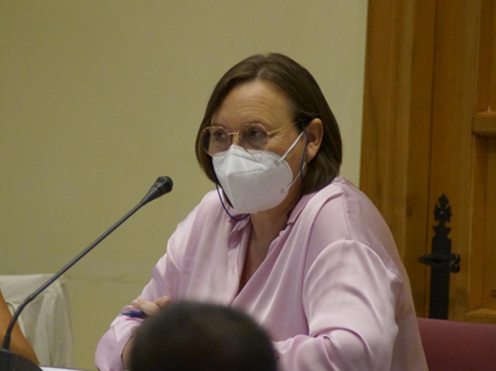 La portavoz de Ciudadanos Jaca, Matilde Campo