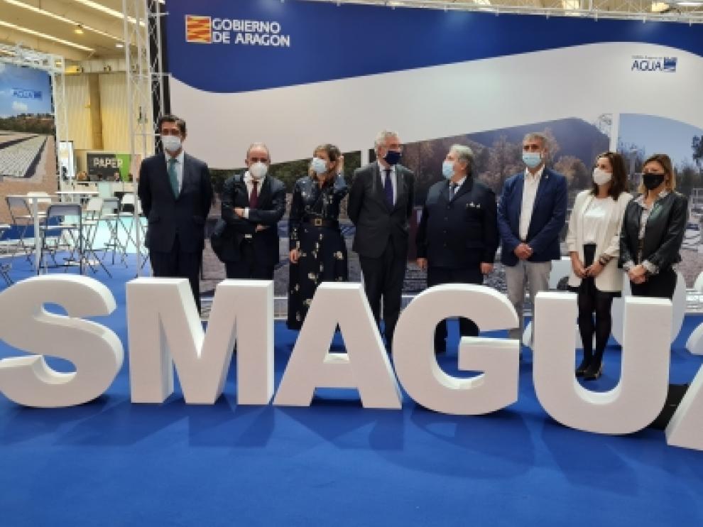 El consejero de Agricultura, Joaquín Olona, ha inaugurado la XXVª edición de SMAGUA.