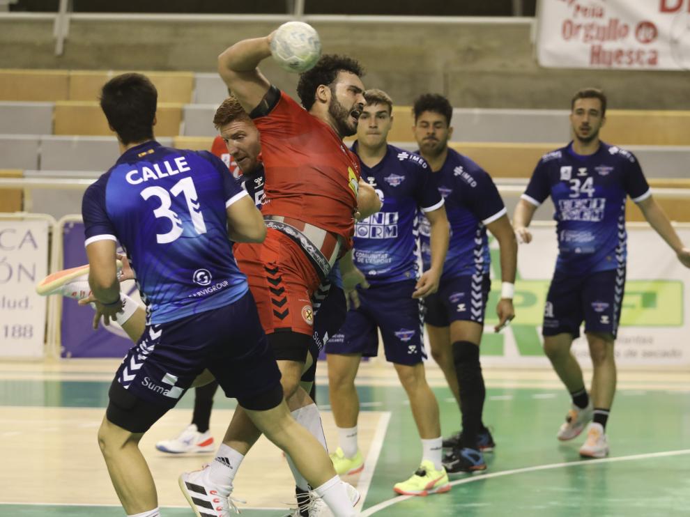Iván Montoya, durante el reciente encuentro contra el Benidorm.