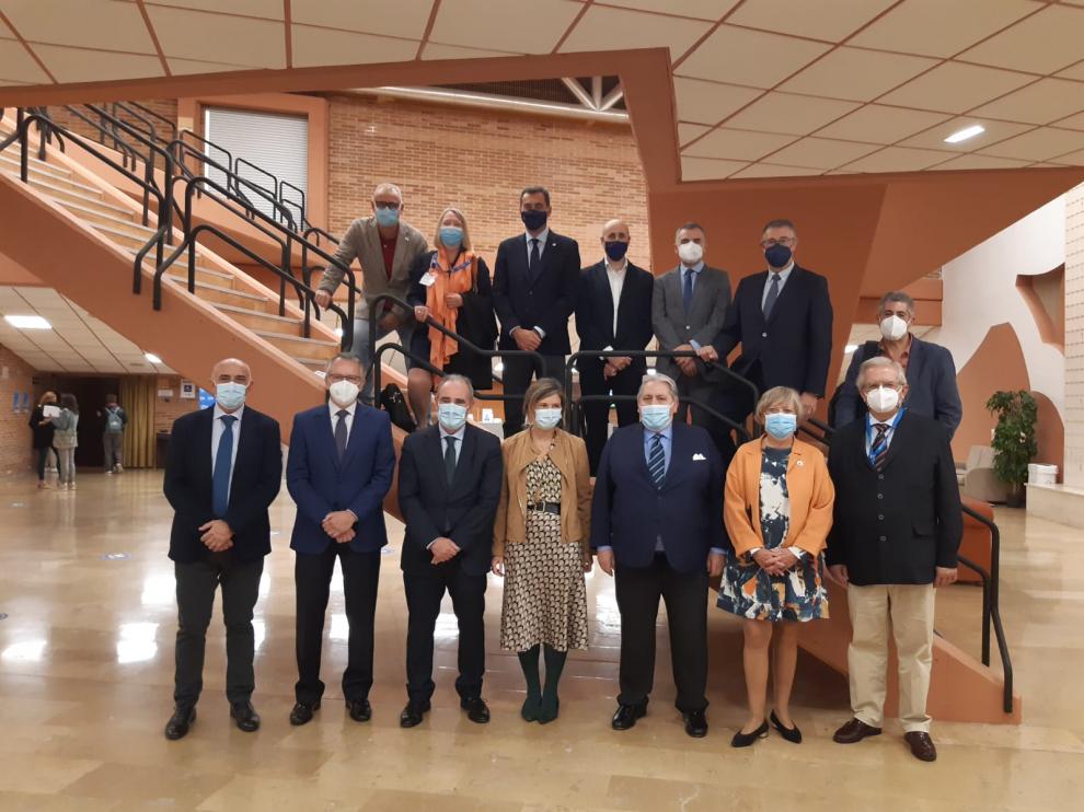 Miembros de Confederaciones, Ministerios y sociedades estatales, en Zaragoza.