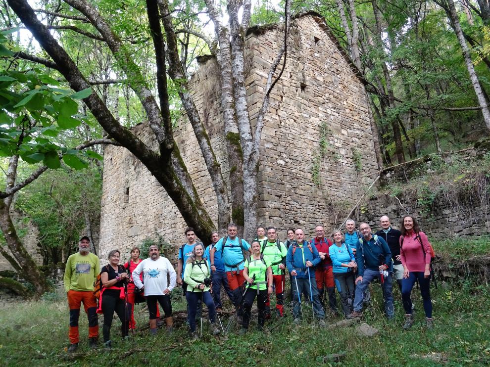 Grupo en la Pardina del Señor o Pardina Ballarín.