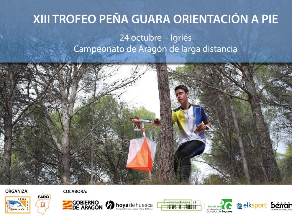Peña Guara recupera su Trofeo de Orientación a Pie cuatro años después.