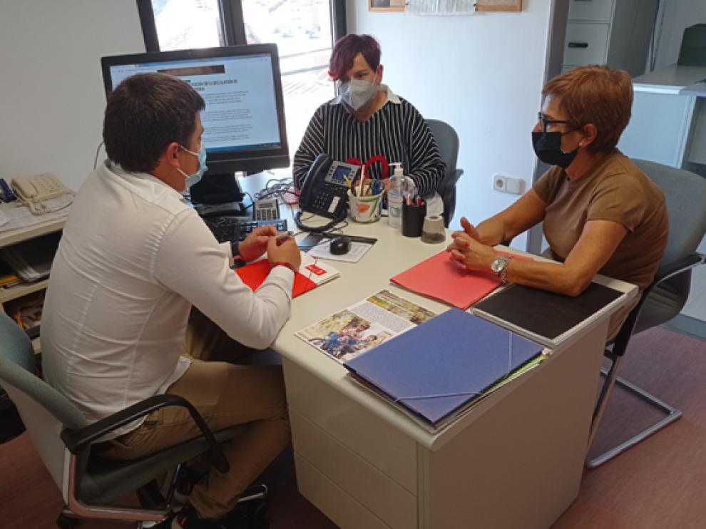 Antonio Biesca, Maribel de Pablo y Sofía Avellanas