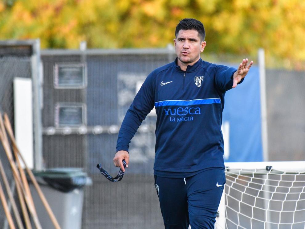 Xisco Muñoz, al frente del Huesca.