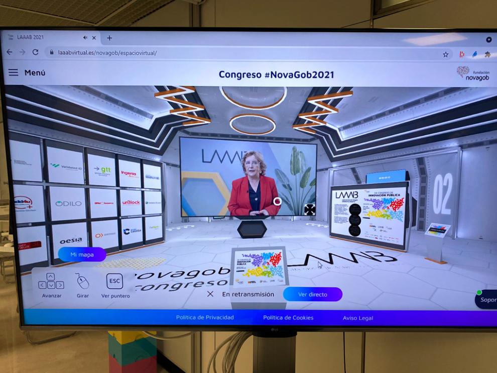 María Victoria Broto ha sido la encargada de inaugurar el Congreso NovaGob.