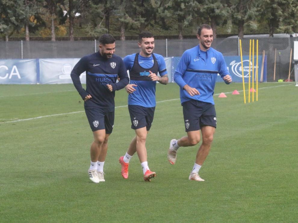 Joaquín Muñoz e Ignasi Miquel se han ejercitado al margen.