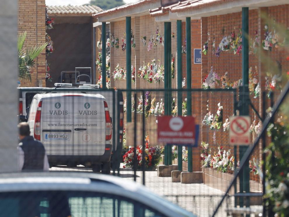 Dos muertos y un herido en el cementerio de Torrent (Valencia).