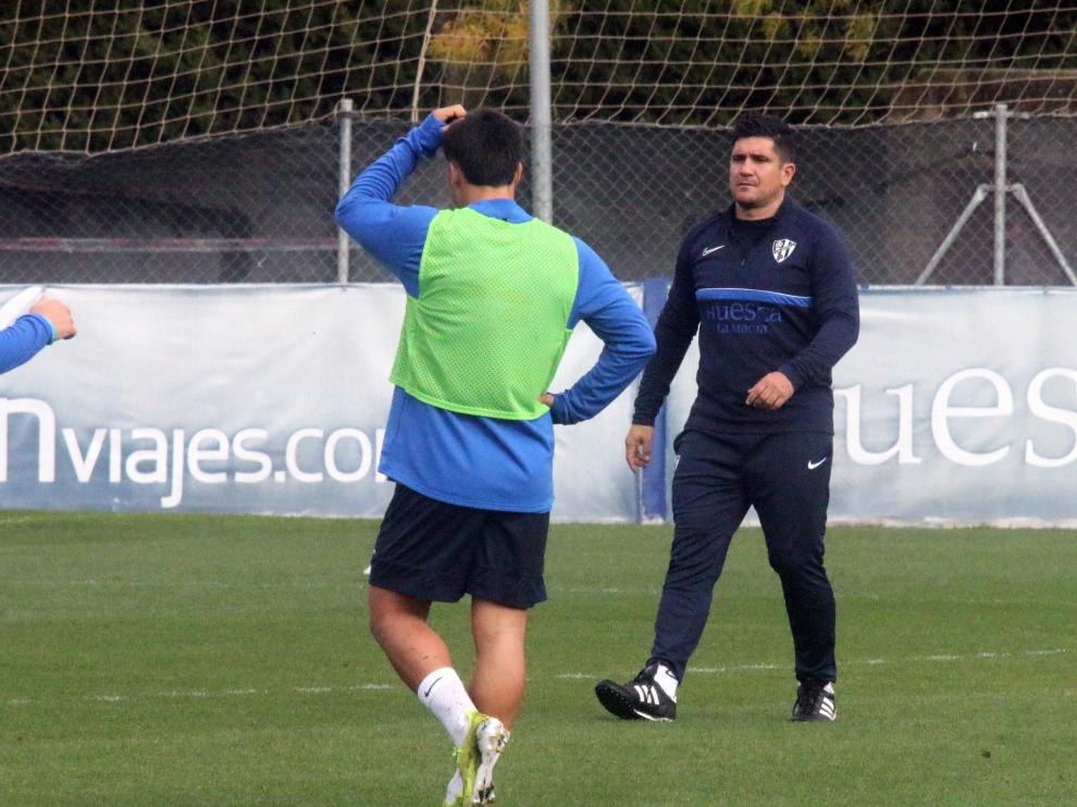 Xisco Muñoz afronta su segundo partido como entrenador del Huesca.