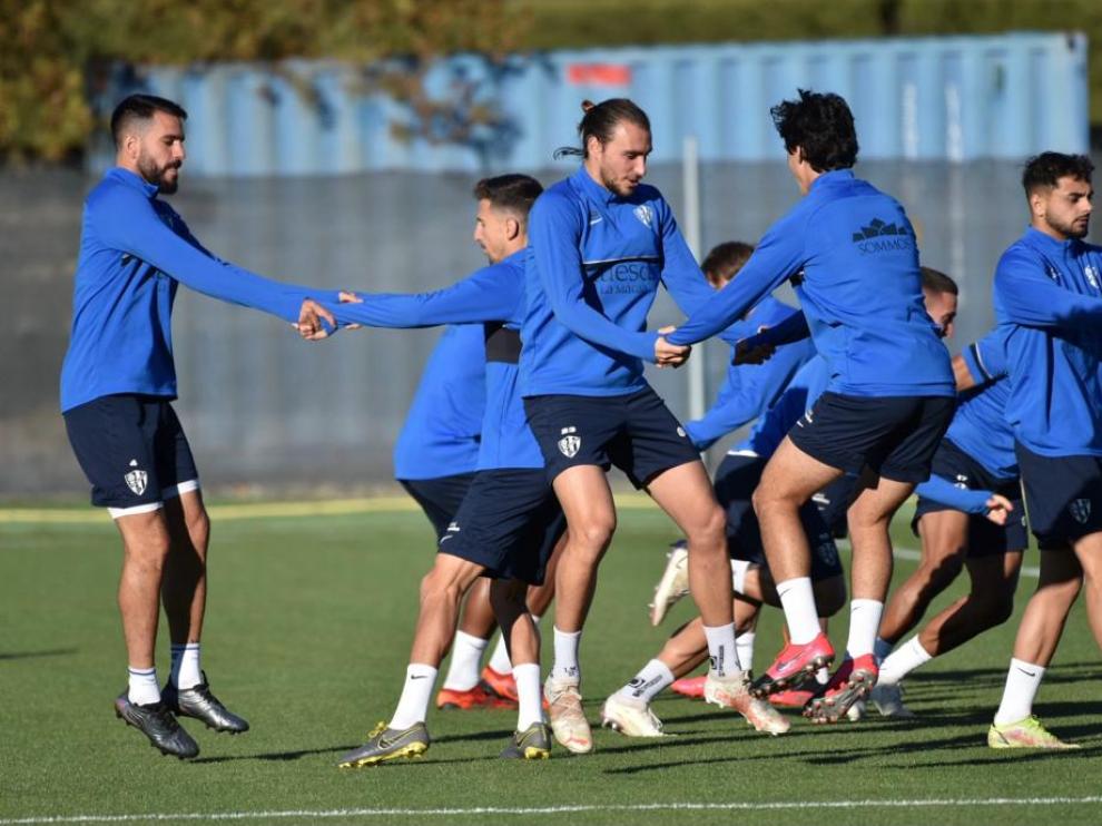 Ignasi Miquel ha entrenado con sus compañeros este miércoles.
