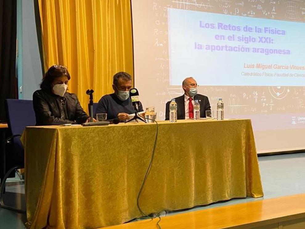 Inauguración de la Universidad de la Experiencia, ayer en la sede de Fraga.