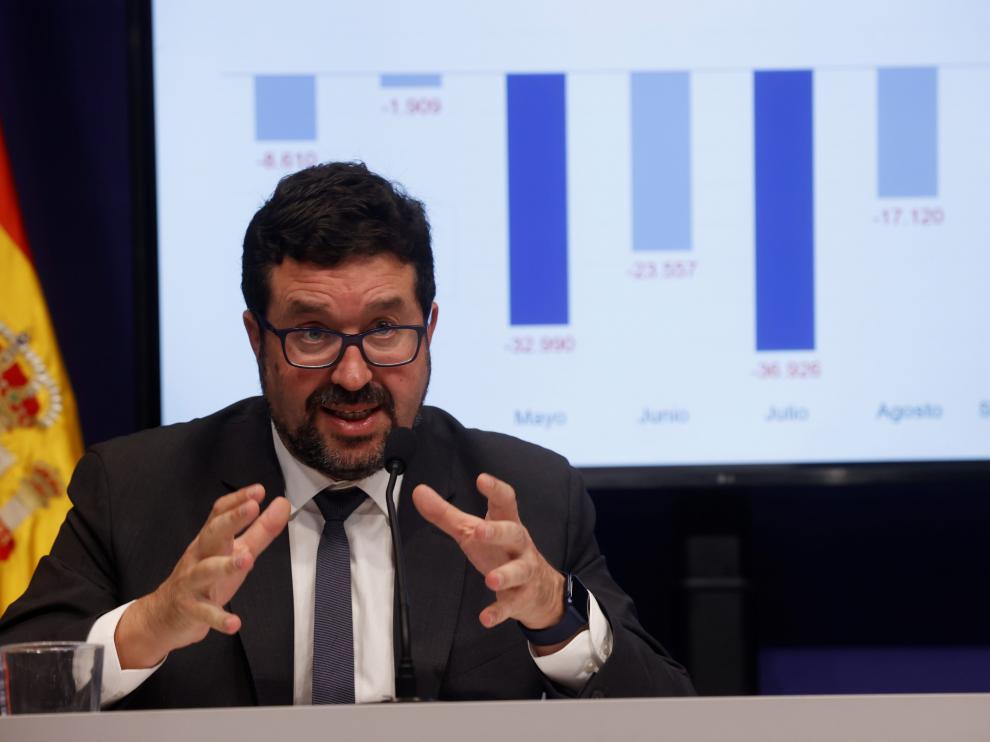 El secretario de Estado de Empleo Joaquín Pérez Rey.