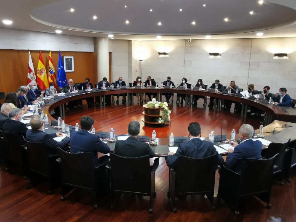 Foto del pleno de la DPH celebrado este jueves.