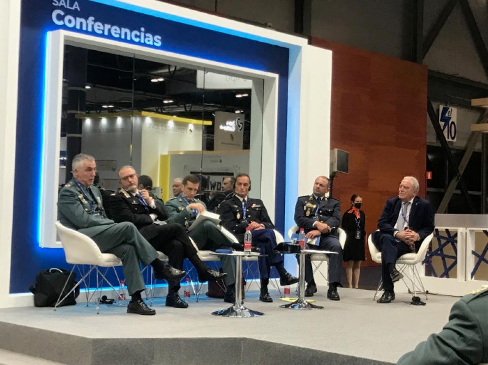 Miguel Gracia durante su intervención en el foro celebrado en Madrid.