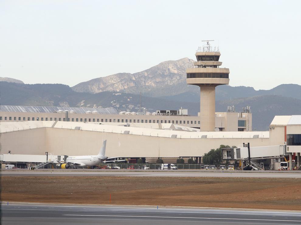 Vista general del Aeropuerto de Palma.