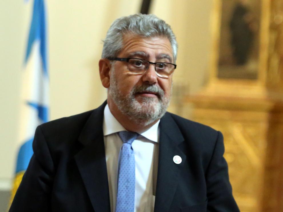 José Antonio Mayoral, rector de la Universidad de Zaragoza.