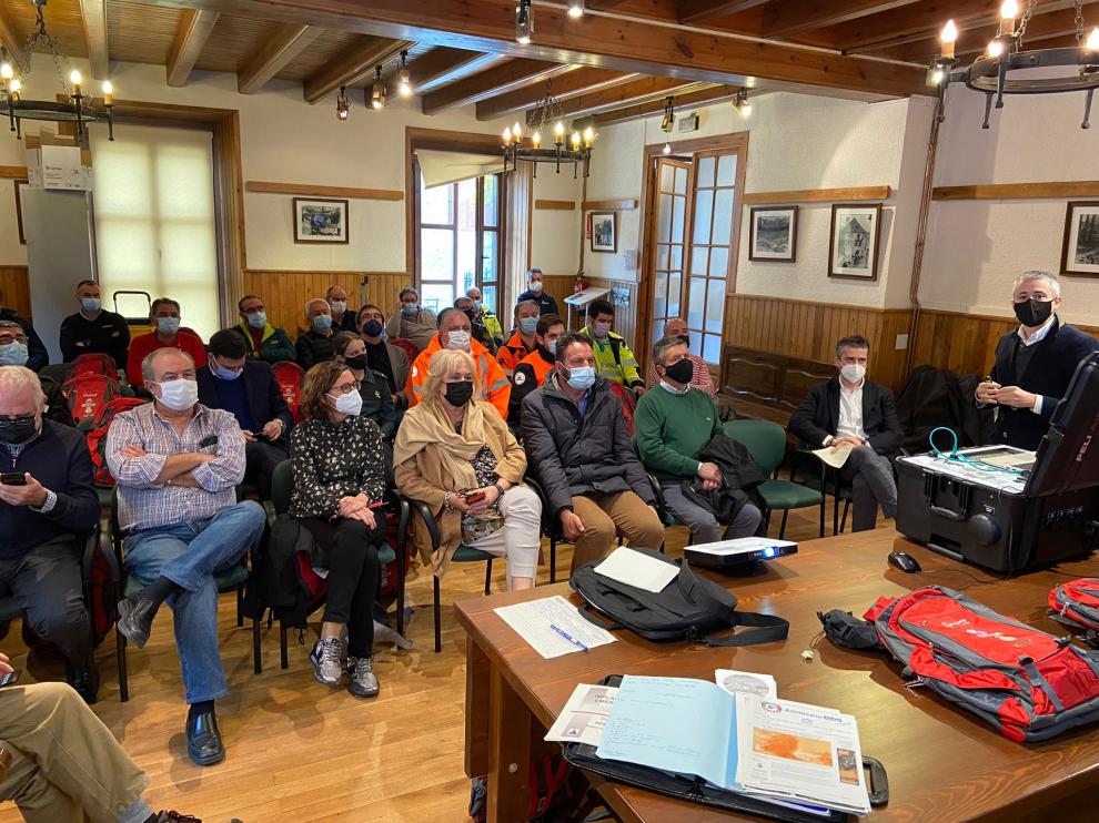 Asistentes a la charla impartida en Sallent.
