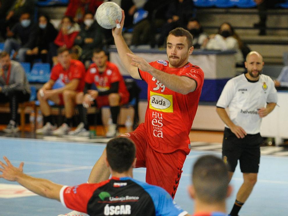 Asier Nieto fue el protagonista de los últimos instantes en el encuentro de Santander.