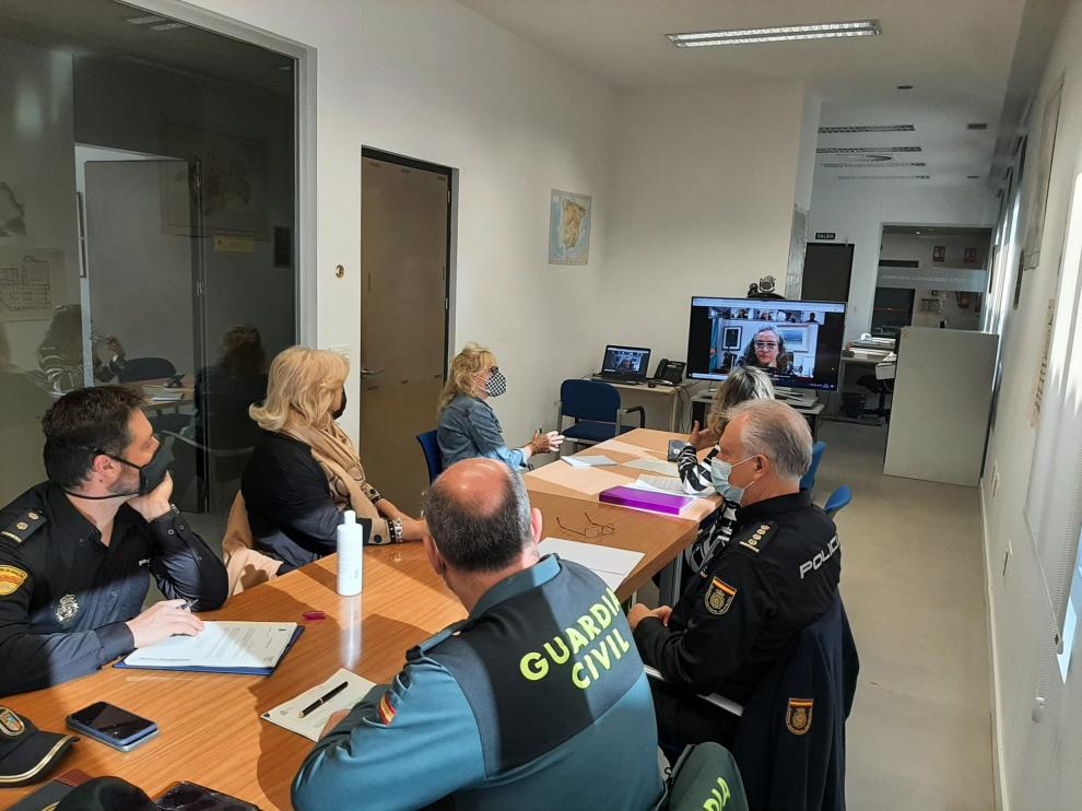 Junta de Viogén en Fraga.