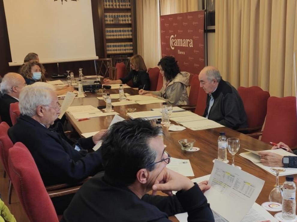 Reunión este viernes del Comité Ejecutivo de la Cámara de Comercio de Huesca.