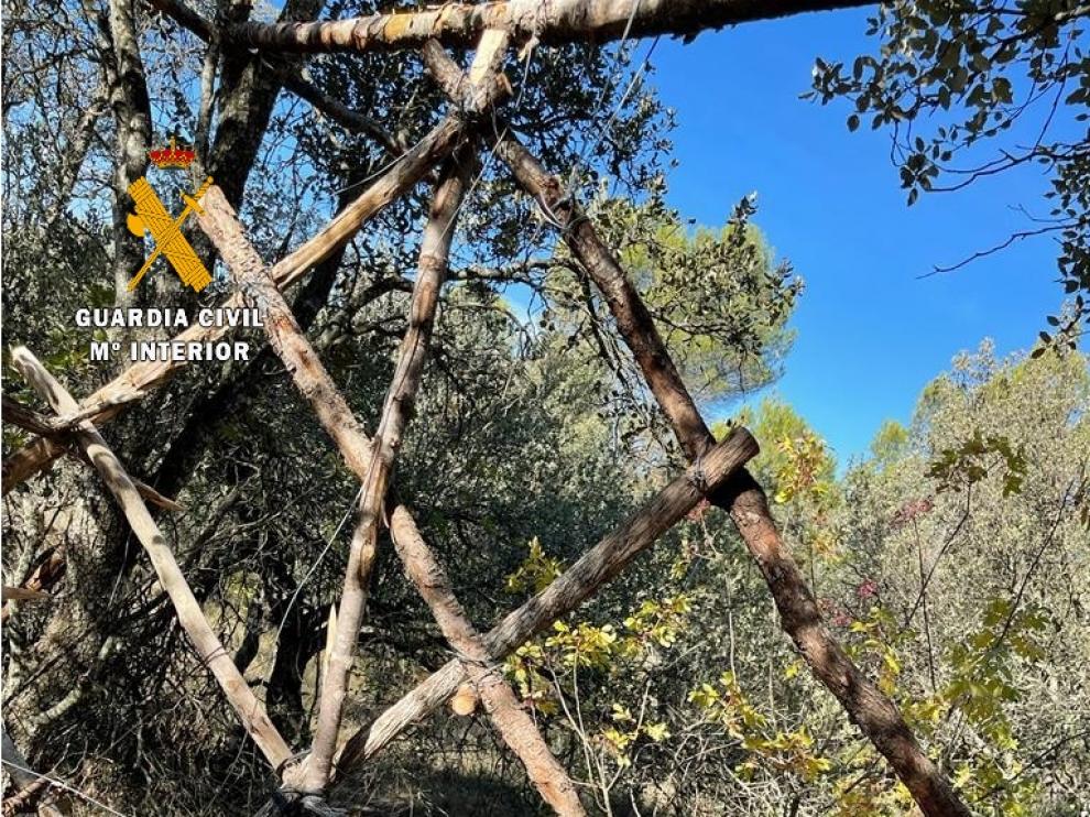 Se habían instalado trampas para evitar el acceso a la zona.