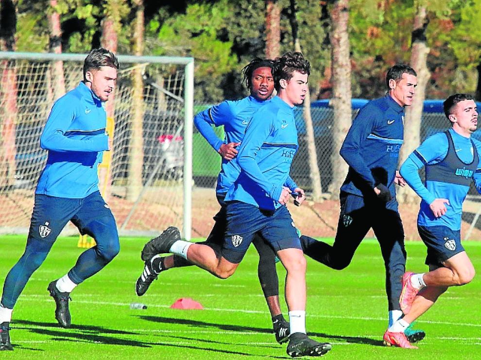 Joaquín Muñoz entrenó ayer con los suplentes de Anduva y apunta a regresar el próximo domingo.