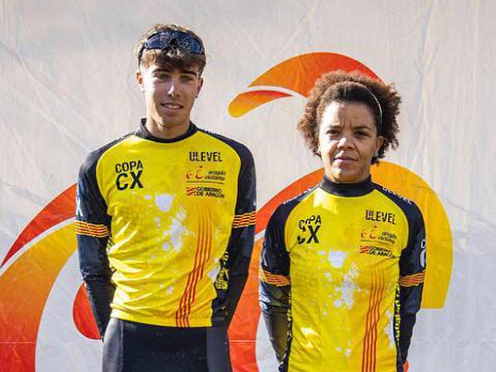 Zaera y Soriano, líderes inabordables, con sus maillots.