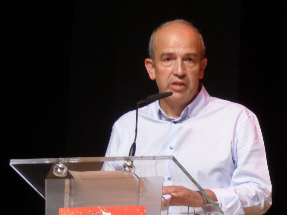 Rafael Torres, presidente UD Barbastro.
