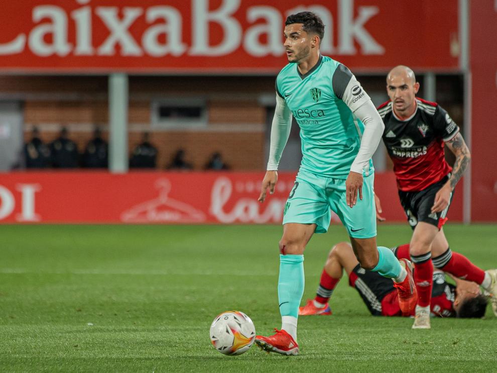 Florian Miguel, el pasado sábado en Anduva.