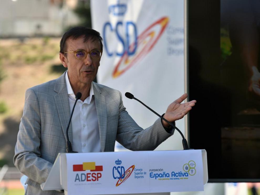 José Hidalgo, presidente de ADESP y de la Federación Española de Triatlón.