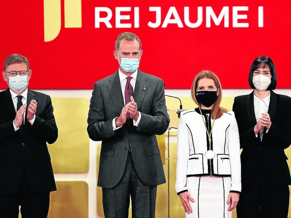 El Rey presidió la entrega de los premios Jaime I.