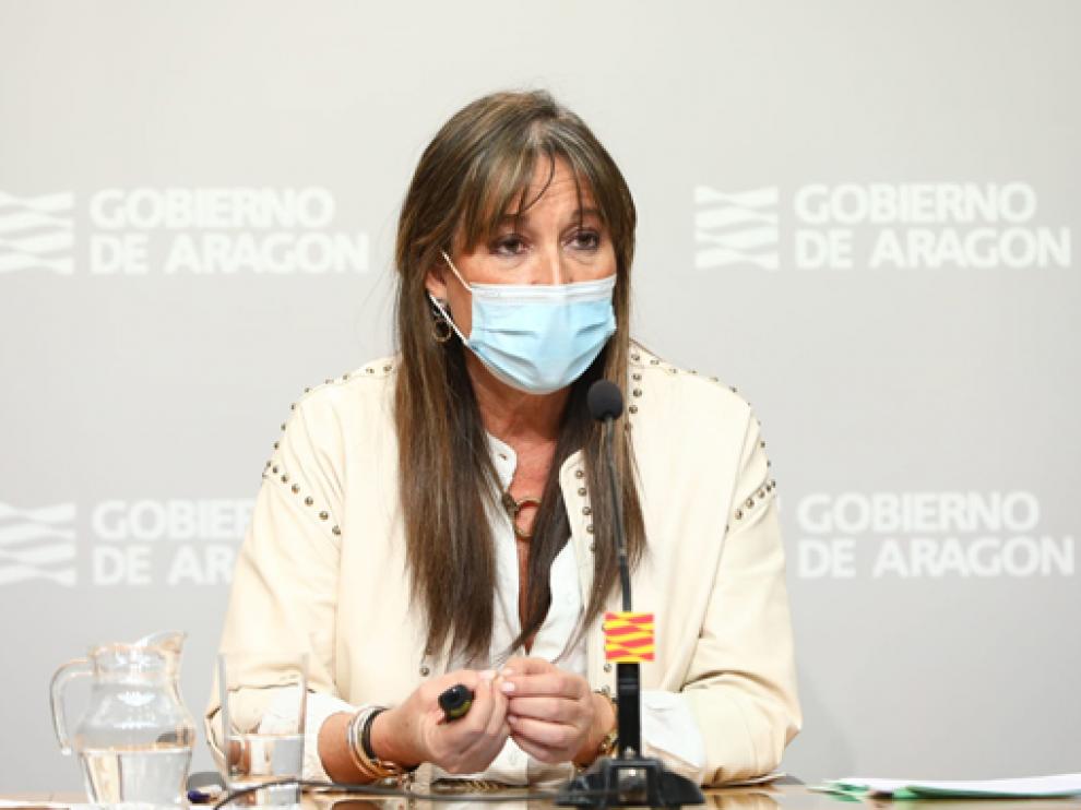 La consejera de Sanidad, Sira Repollés.