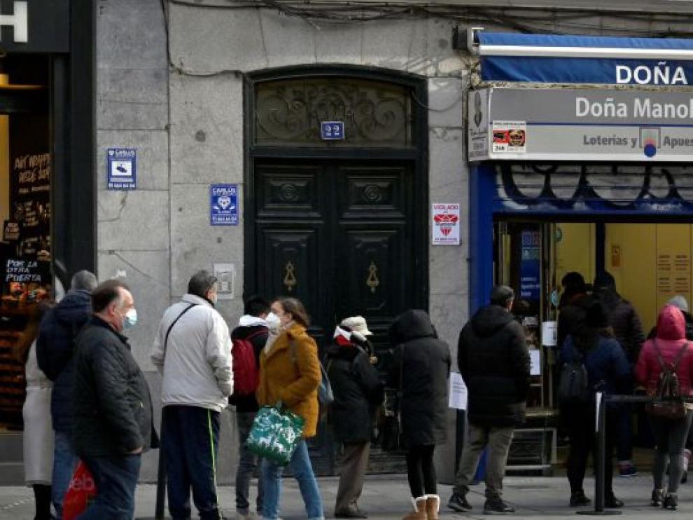Madrid es la provincia donde más veces ha tocado el "Gordo"