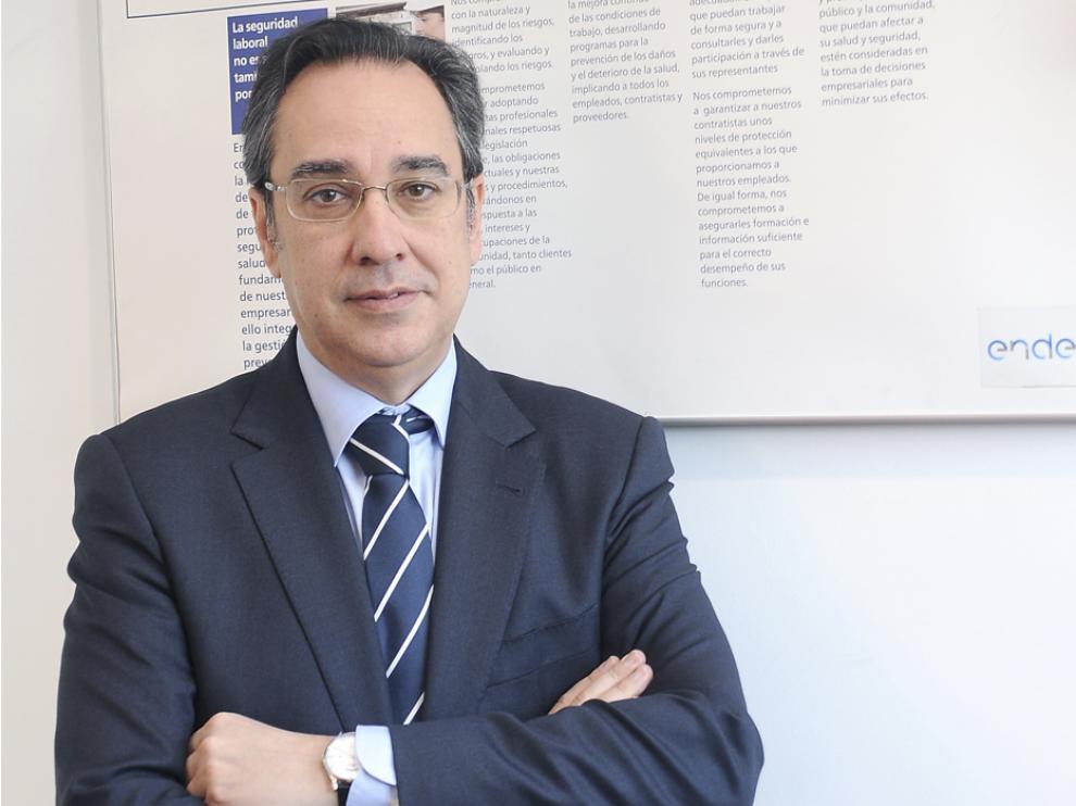 Ignacio Montaner, director general de Endesa en Aragón.