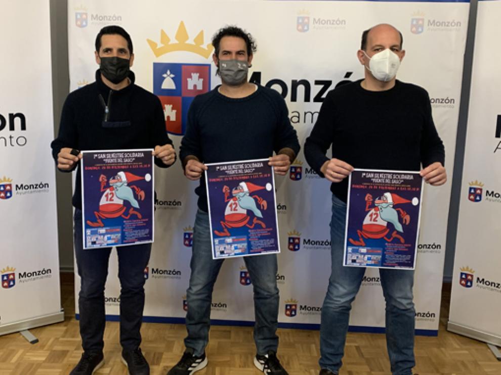 Presentación de la San Silvestre Solidaria de Monzón este miércoles