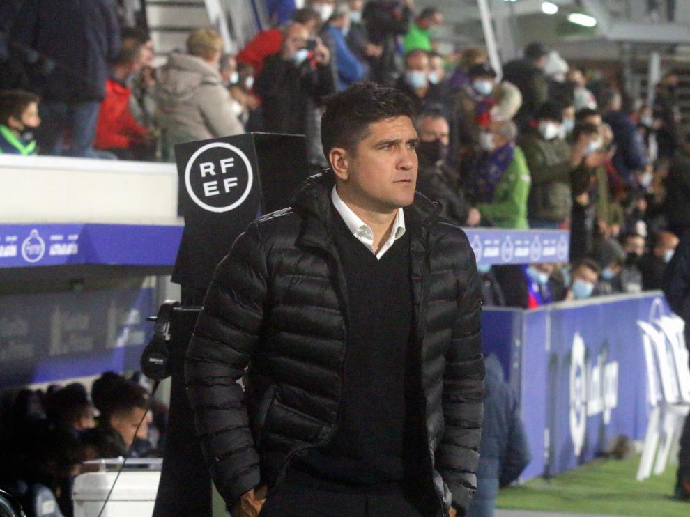 Xisco Muñoz ha mostrado su satisfacción por la línea ascendente que ve en el Huesca.