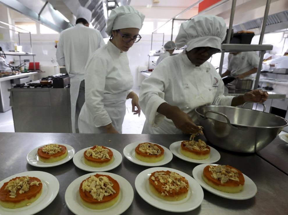 La iniciativa busca fomentar la innovación gastronómica. En la foto, Escuela de Hostelería de Huesca.
