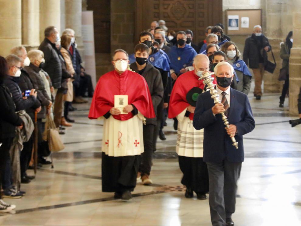 El canto litúrgico del Tota Pulchra se celebró en la catedral como cada 7 de diciembre
