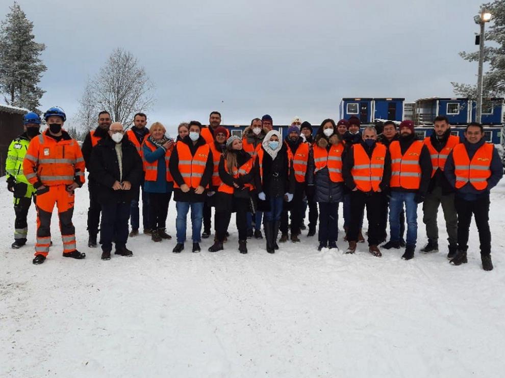 Reunión en Sotkamo (Finlandia) de los participantes en el proyecto europeo Dig_IT, entre ellos ITAINNOVA, para la digitalización en la minería.
