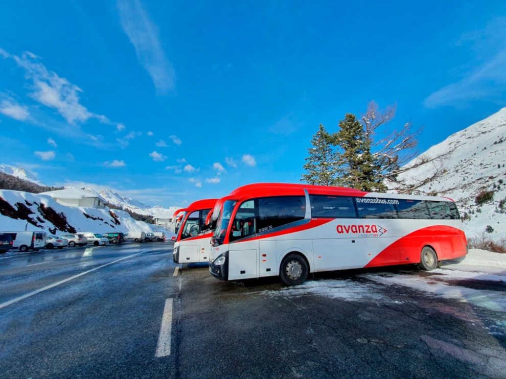 Los autobuses de Avanza pueden circular cuando las condiciones de las carreteras son extremas.
