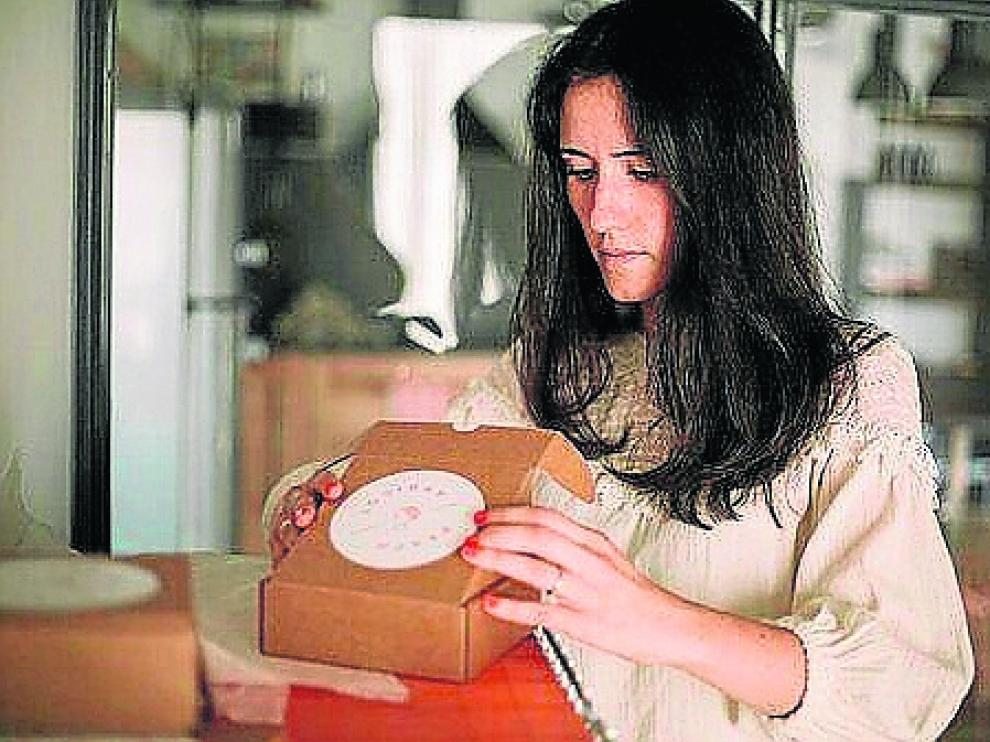 Sara Ibarz, fundadora de la marca zaidinense Peach & Apricot.