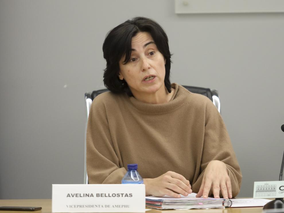 Avelina Bellostas, presidenta de la Asociación.