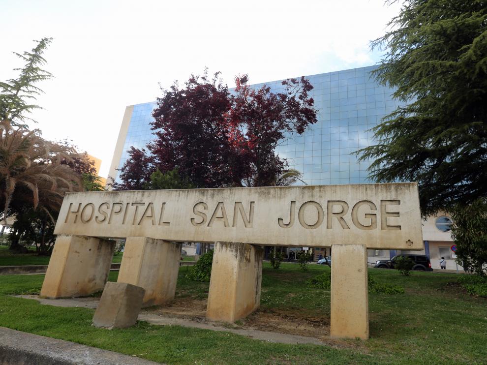 Fachada del Hospital San Jorge de Huesca.